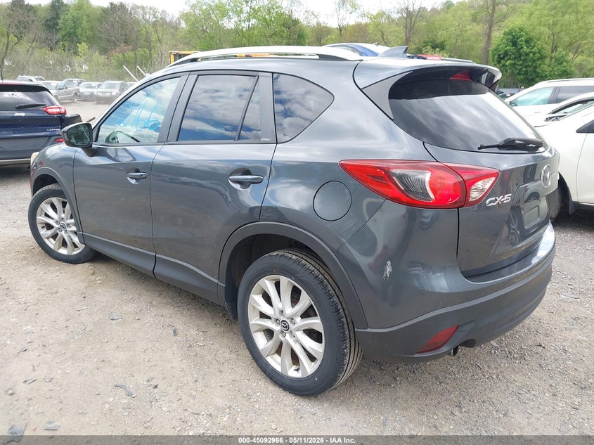 Vin: jm3ke2de9d0141402, lot: 45590533, mazda cx-5 grand touring 20133