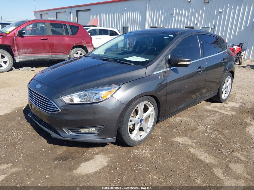 2015 Ford Focus Titanium 1FADP3N21FL328257 photo 1