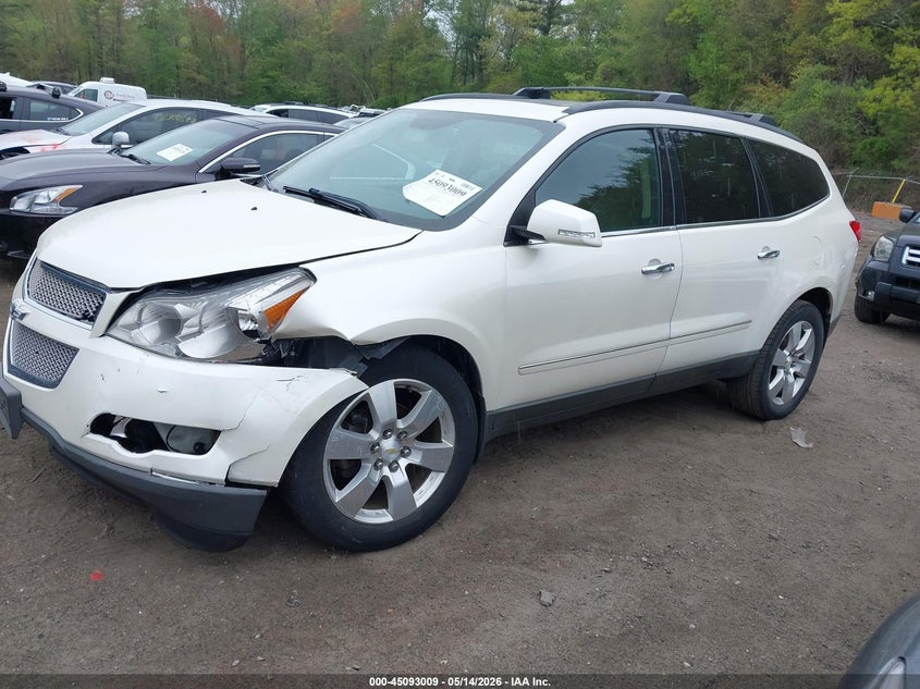 Vin: 1gnkvled5bj383350, lot: 45590576, chevrolet traverse ltz 20112