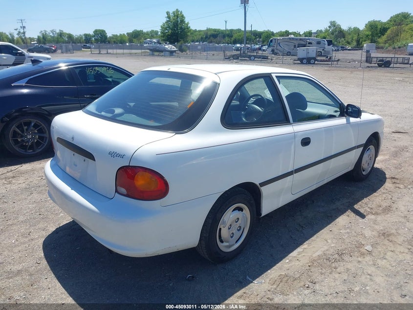 HYUNDAI ACCENT 1996 VIN KMHVD14N7TU153702