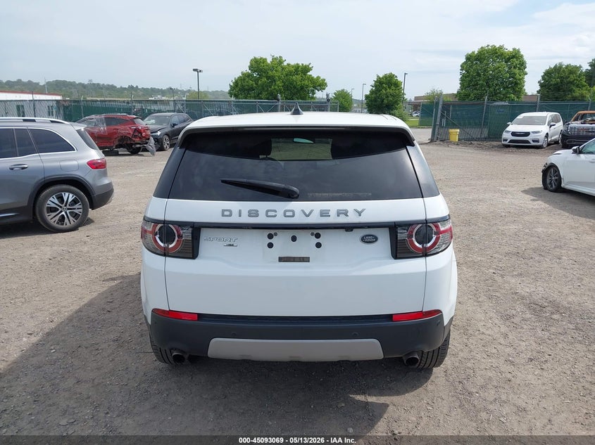 2017 Land Rover Discovery Sport Hse VIN: SALCR2BG2HH653153 Lot: 45093069