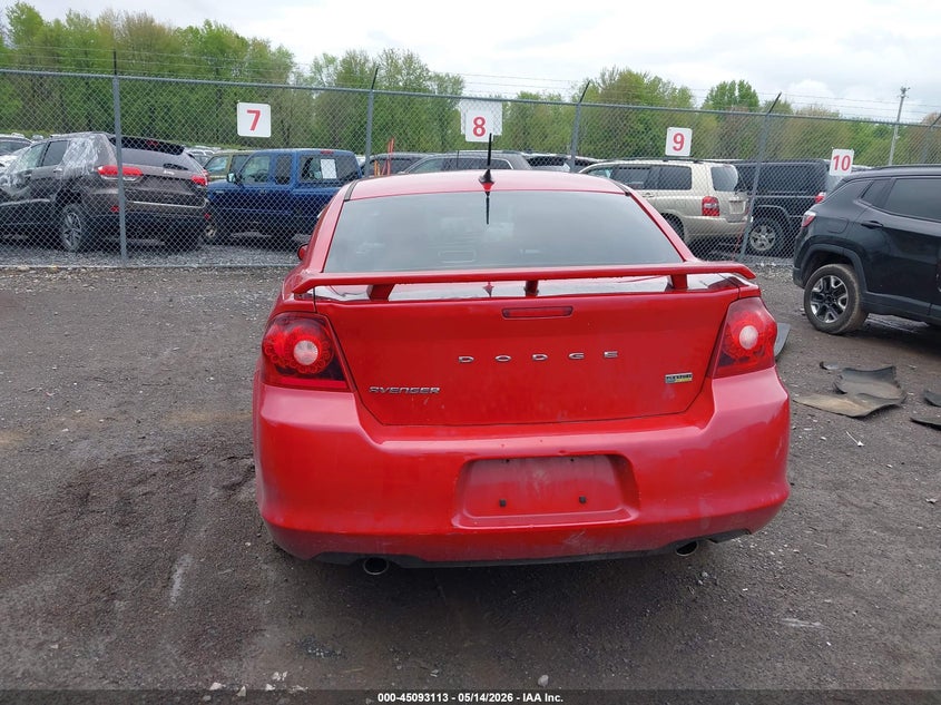 2011 Dodge Avenger Lux VIN: 1B3BD2FG2BN554094 Lot: 45093113
