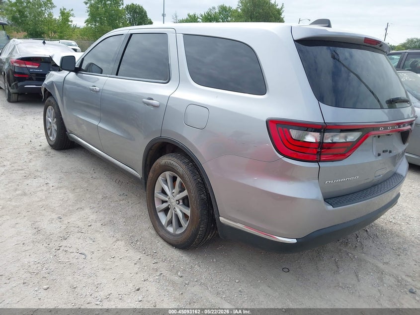Vin: 1c4rdhag2jc254427, lot: 45590729, dodge durango sxt 20183