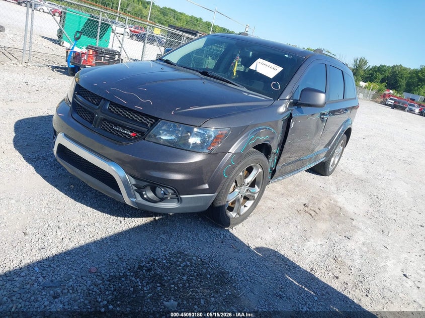 Vin: 3c4pdcgb1gt138638, lot: 45590747, dodge journey crossroad plus 20162