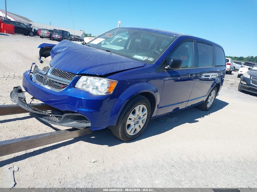 2019 DODGE CARAVAN VAN 3.6L V-6 DOHC, VVT, 283HP