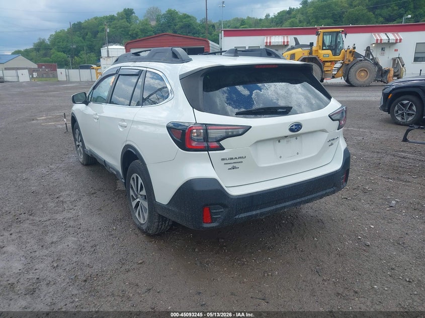 Vin: 4s4btadc4m3171540, lot: 45590812, subaru outback premium 20213