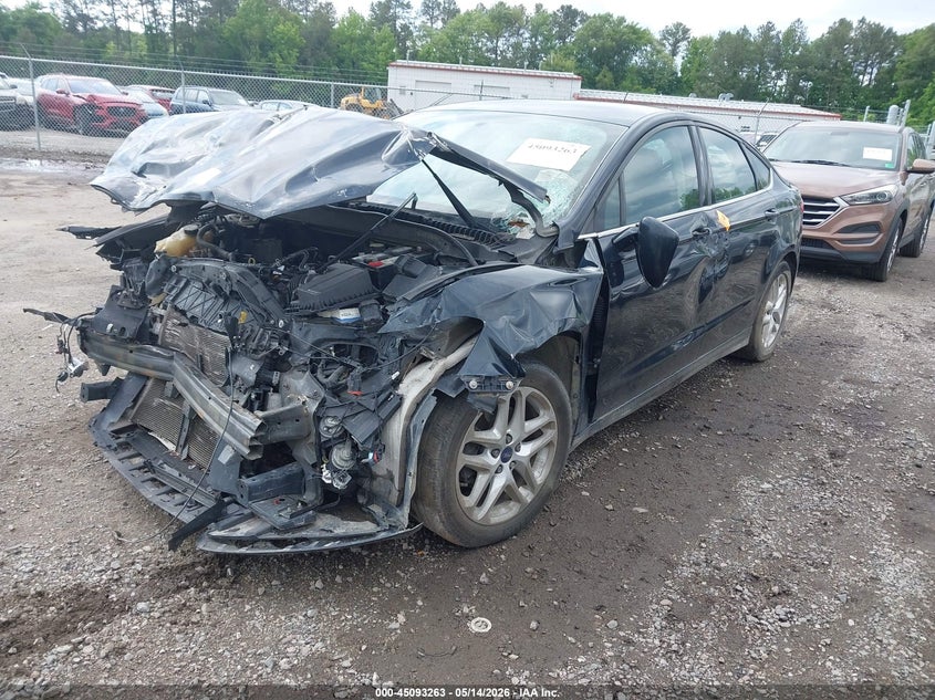2014 Ford Fusion Se 3FA6P0H7XER373857 photo 1