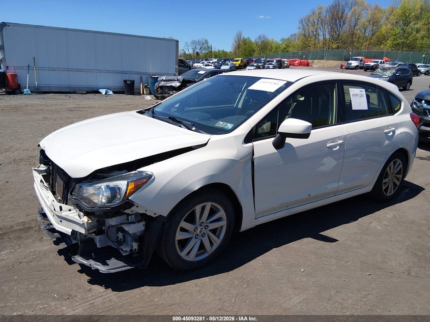 Vin: jf1gpab62g8335909, lot: 45590848, subaru impreza 2.0i premium 20162