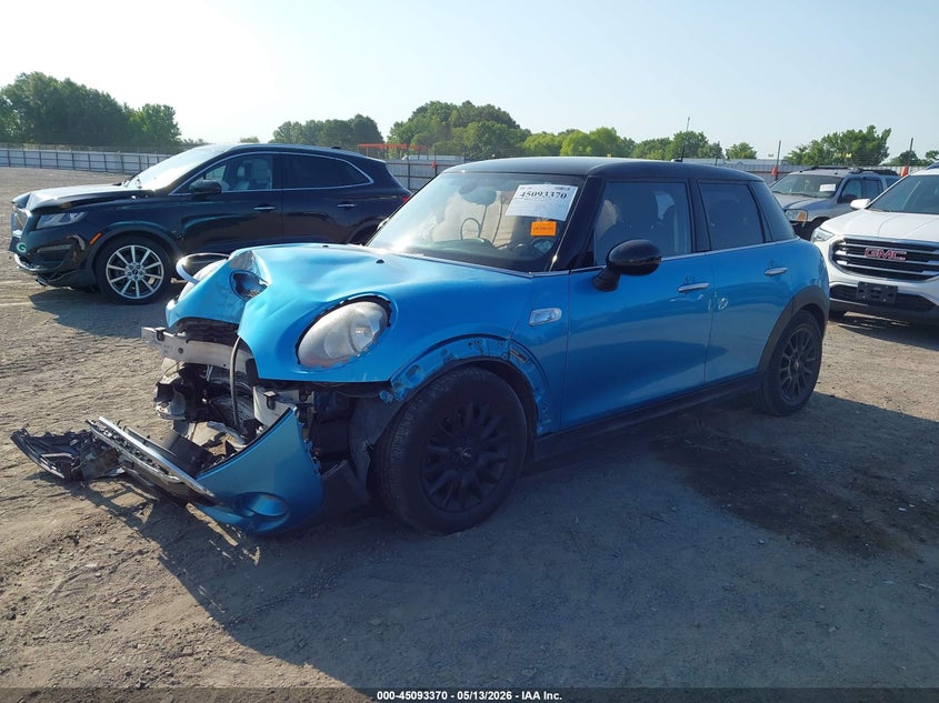 Vin: wmwxu3c57j2f50538, lot: 45590937, mini hardtop cooper s 20182