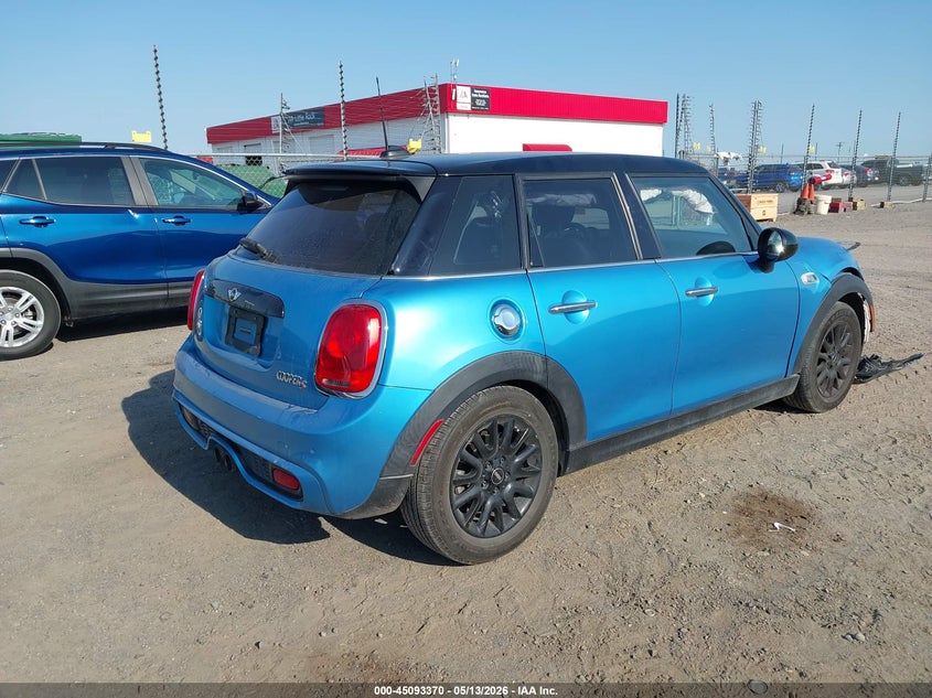 Vin: wmwxu3c57j2f50538, lot: 45590937, mini hardtop cooper s 20184