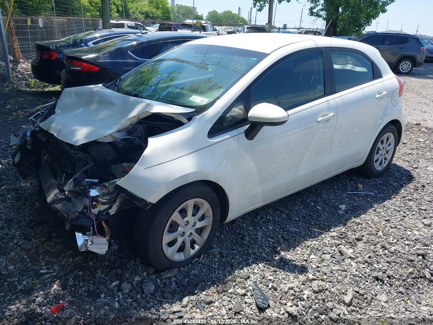 2016 Kia Rio Lx KNADM5A35G6595752 photo 1