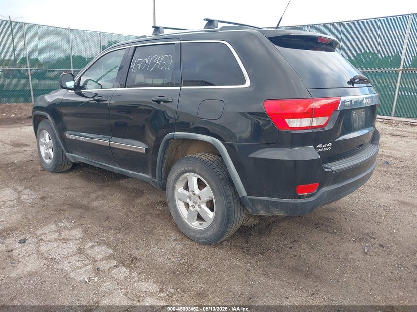 Vin: 1j4rr4gg9bc530356, lot: 45591019, jeep grand cherokee laredo 20113