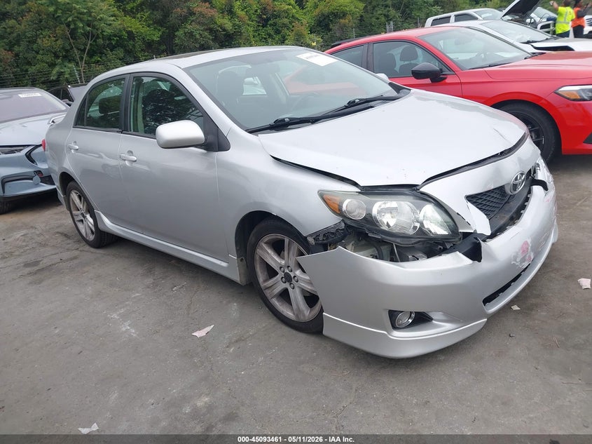2009 TOYOTA COROLLA SEDAN 2.4L I-4 DOHC, VVT, 158HP