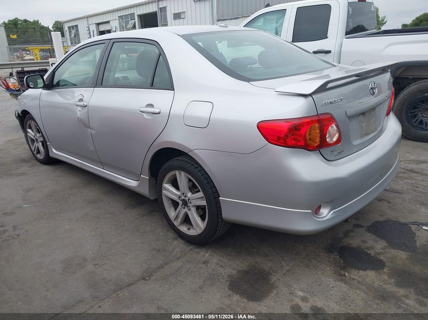 2009 TOYOTA COROLLA SEDAN 2.4L I-4 DOHC, VVT, 158HP