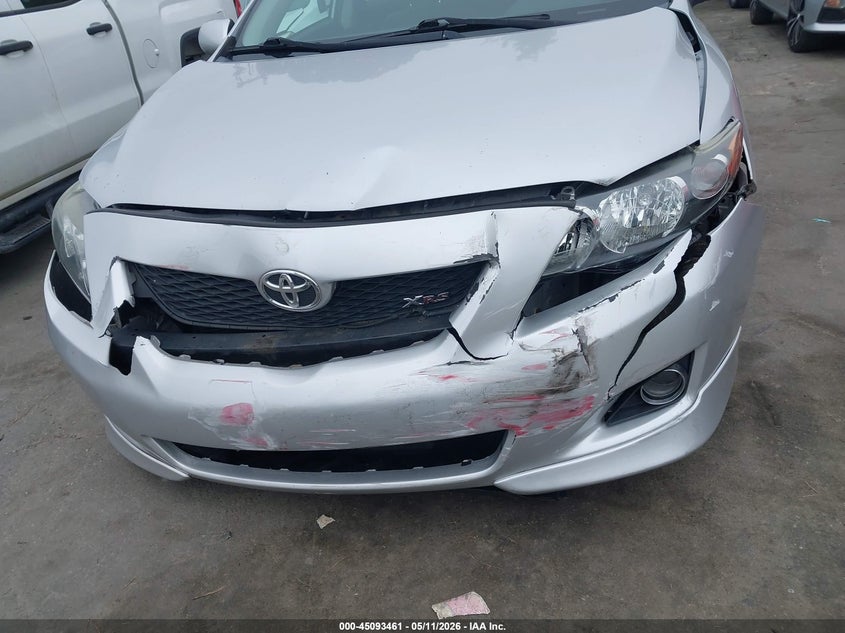 2009 TOYOTA COROLLA SEDAN 2.4L I-4 DOHC, VVT, 158HP