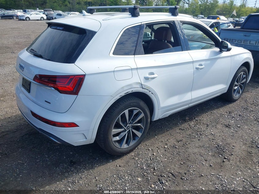 Vin: wa1aaafyxm2061560, lot: 45591044, audi q5 premium 45 tfsi quattro s tronic 20214