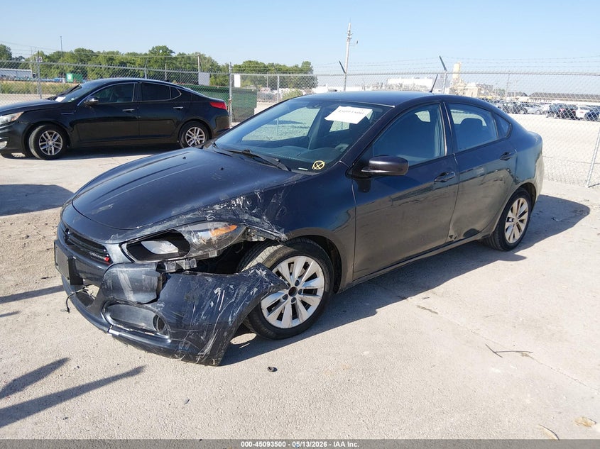Vin: 1c3cdfbb1ed867401, lot: 45591067, dodge dart sxt 20142