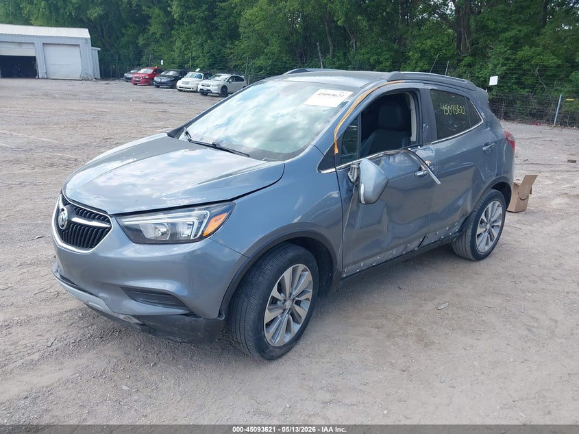 Vin: kl4cjasb4kb941760, lot: 45591188, buick encore fwd preferred 20192