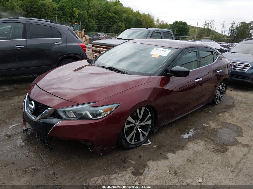 Vin: 1n4aa6ap5jc364985, lot: 45591190, nissan maxima 3.5 s 20182