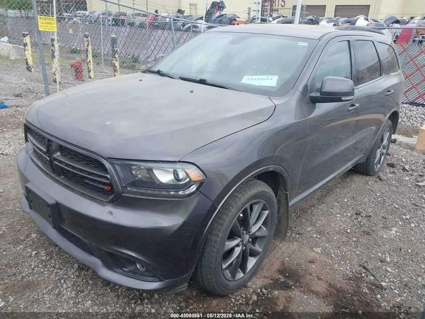 Vin: 1c4rdjdg9hc953759, lot: 45591228, dodge durango gt awd 20172
