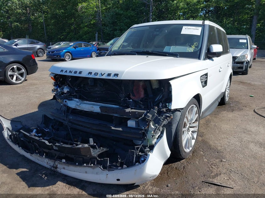 2013 Land Rover Range Rover Sport Hse VIN: SALSK2D42DA797663 Lot: 45093686