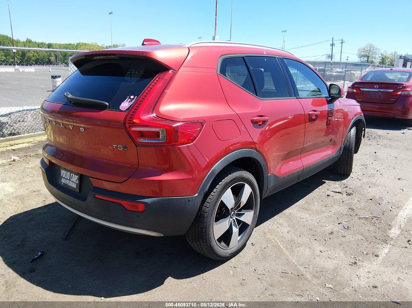 Vin: yv4162ukxk2056235, lot: 45591277, volvo xc40 t5 momentum 20194