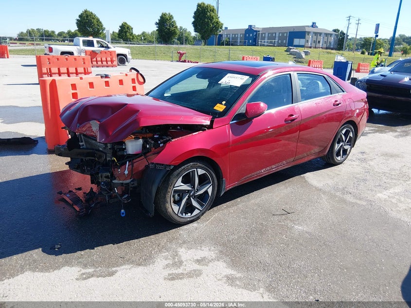 2023 Hyundai Elantra Hybrid Limited KMHLN4AJ8PU047529 photo 1