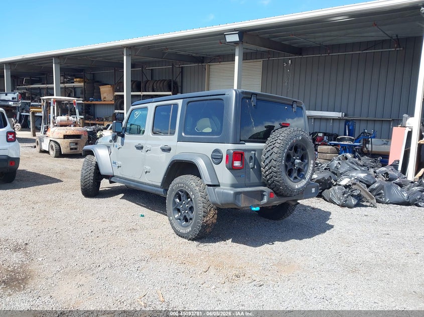 2023 JEEP WRANGLER 4XE 2.0L I-4 DI, DOHC, T(VIN: 1C4JJXN61PW689545