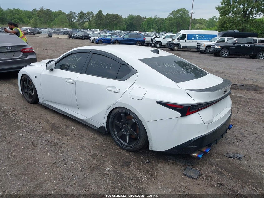 Vin: jthap1d26n5001342, lot: 45591400, lexus is 500 f sport performance premium 20223