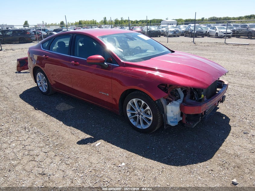 2019 Ford Fusion Hybrid Se
