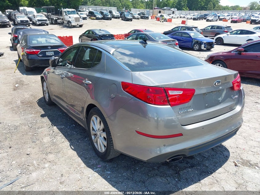 Vin: 5xxgn4a73eg275158, lot: 45591474, kia optima ex 20143