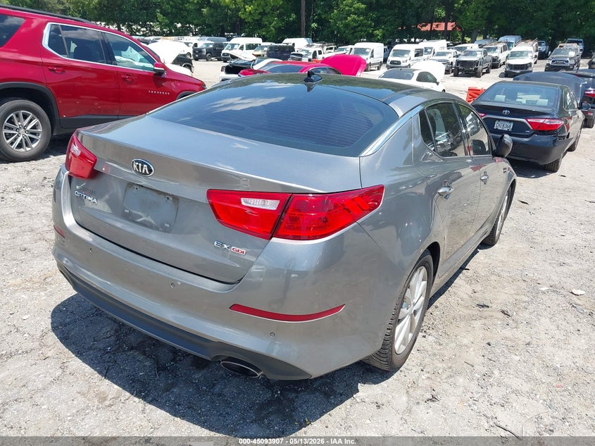 Vin: 5xxgn4a73eg275158, lot: 45591474, kia optima ex 20144