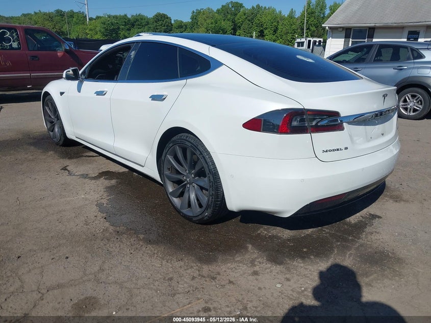 Vin: 5yjsa1e25hf190669, lot: 45591512, tesla model s 100d/60d/75d/90d/p100d 20173