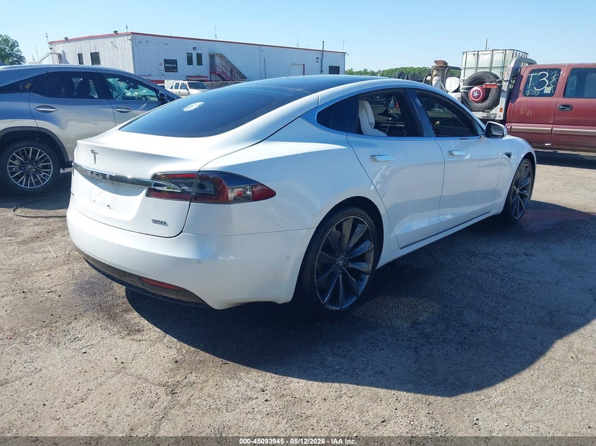 Vin: 5yjsa1e25hf190669, lot: 45591512, tesla model s 100d/60d/75d/90d/p100d 20174