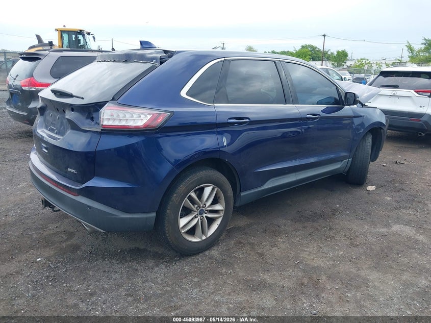 Vin: 2fmpk3j84gbb58960, lot: 45591554, ford edge sel 20164