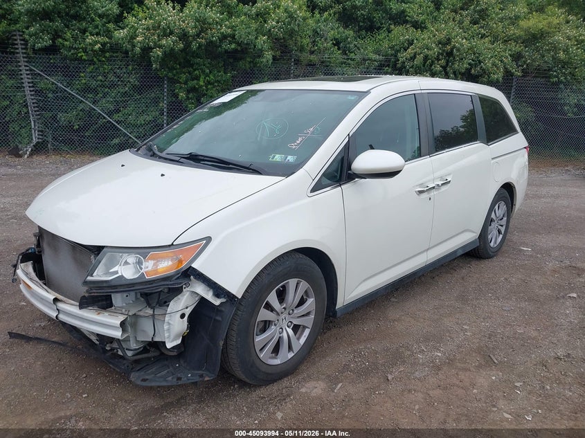 2016 Honda Odyssey Ex-L 5FNRL5H61GB080635 photo 1