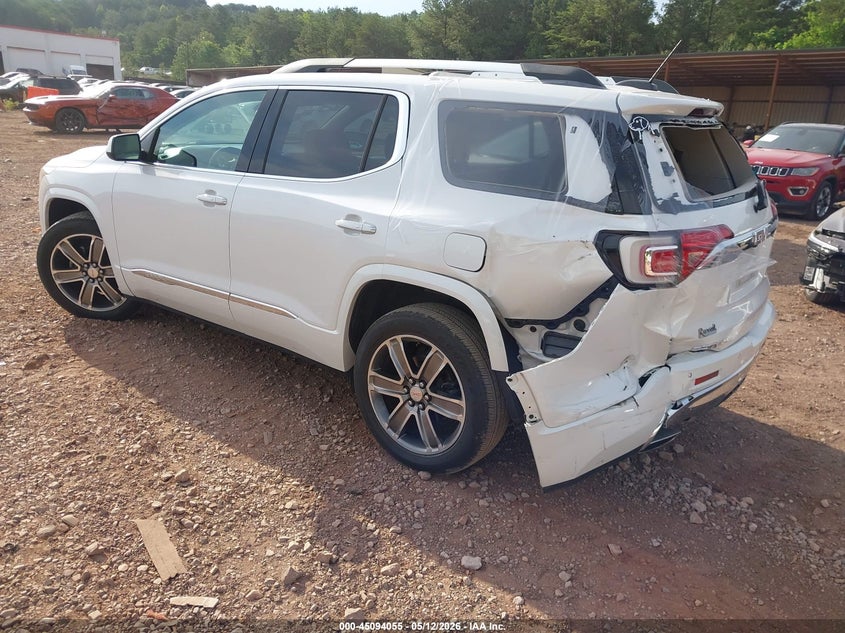 Vin: 1gkknpls1jz112906, lot: 45591622, gmc acadia denali 20183