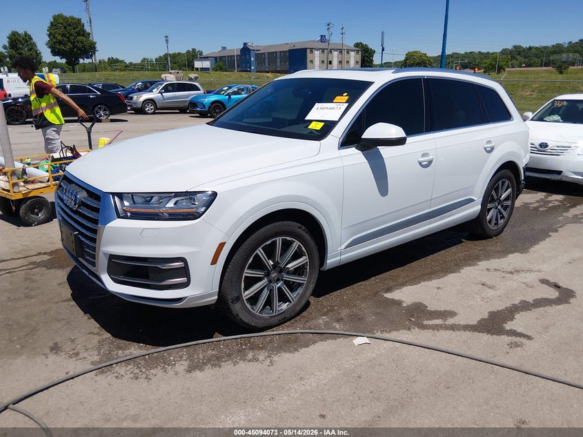 Vin: wa1laaf74hd015006, lot: 45591640, audi q7 3.0t premium 20172