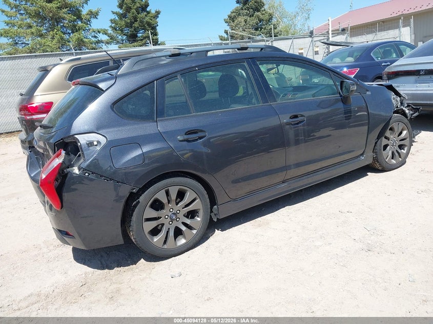 Vin: jf1gpau62f8296251, lot: 45591695, subaru impreza 2.0i sport premium 20154