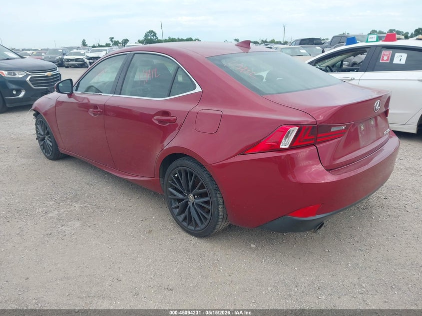 Vin: jthbf1d27e5002524, lot: 45591798, lexus is 250 20143