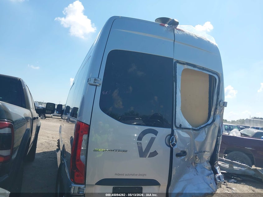 2019 Mercedes-Benz Sprinter 3500Xd High Roof V6 VIN: WD4PF4CD8KP109258 Lot: 45094262