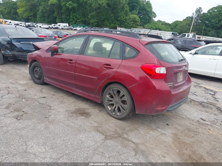 Vin: jf1gpar66e8324768, lot: 45591834, subaru impreza 2.0i sport limited 20143