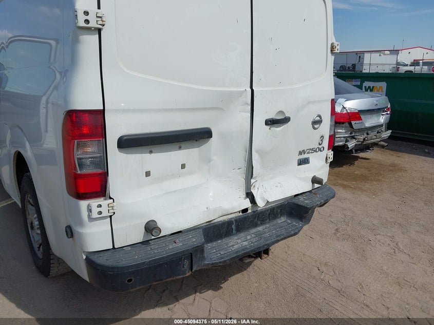 2014 Nissan Nv Cargo Nv2500 Hd Sv V8 VIN: 1N6AF0LY9EN107804 Lot: 45094375