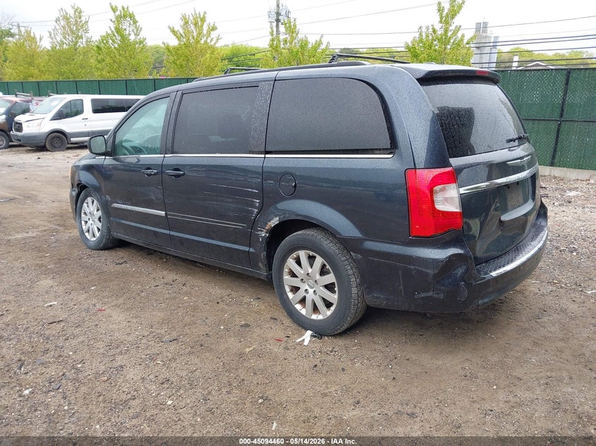 Vin: 2c4rc1bg9dr681690, lot: 45592027, chrysler town & country touring 20133