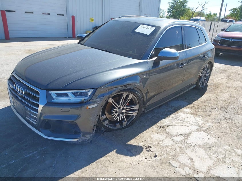 Vin: wa1c4afy9j2008618, lot: 45592045, audi sq5 3.0t premium plus 20182