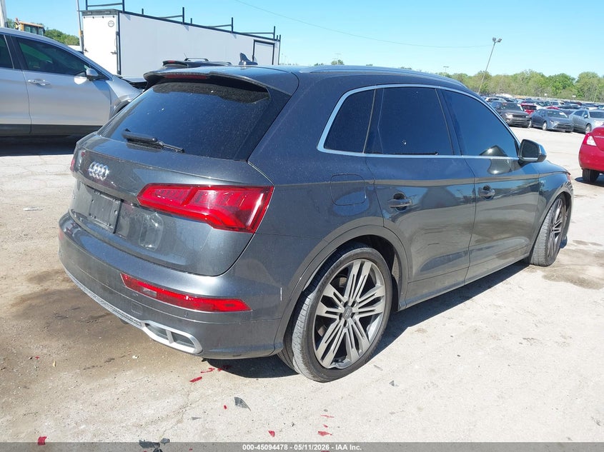 Vin: wa1c4afy9j2008618, lot: 45592045, audi sq5 3.0t premium plus 20184