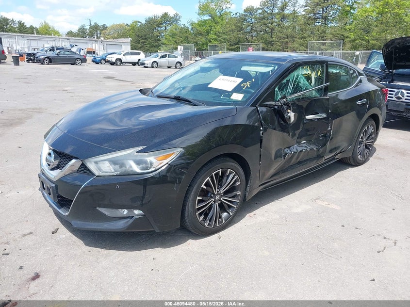 Vin: 1n4aa6ap1gc415472, lot: 45592047, nissan maxima 3.5 sl 20162