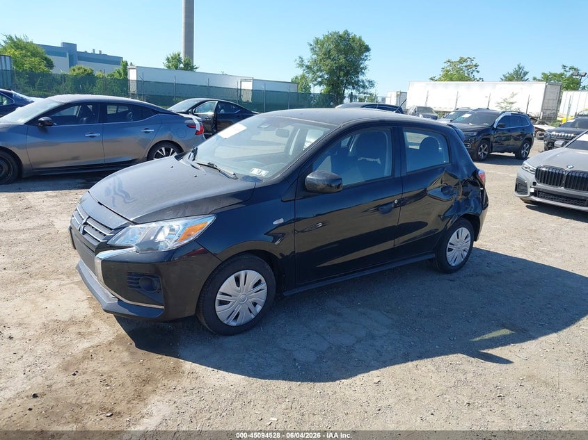 Vin: ml32auhj3mh005813, lot: 45592095, mitsubishi mirage carbonite edition/es/le 20212