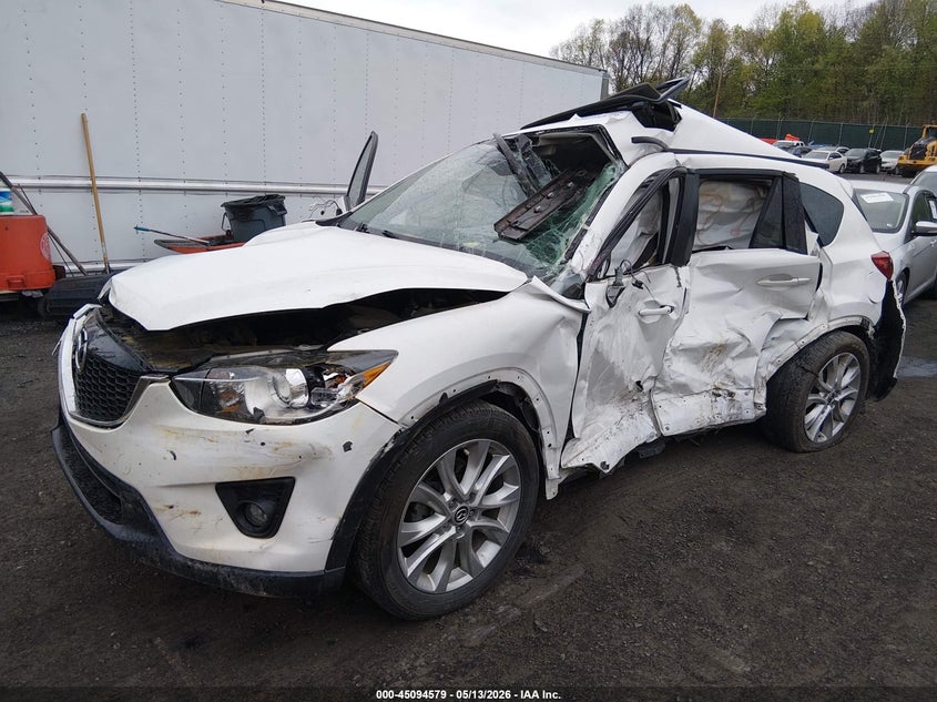 Vin: jm3ke4dy9f0540626, lot: 45592146, mazda cx-5 grand touring 20152