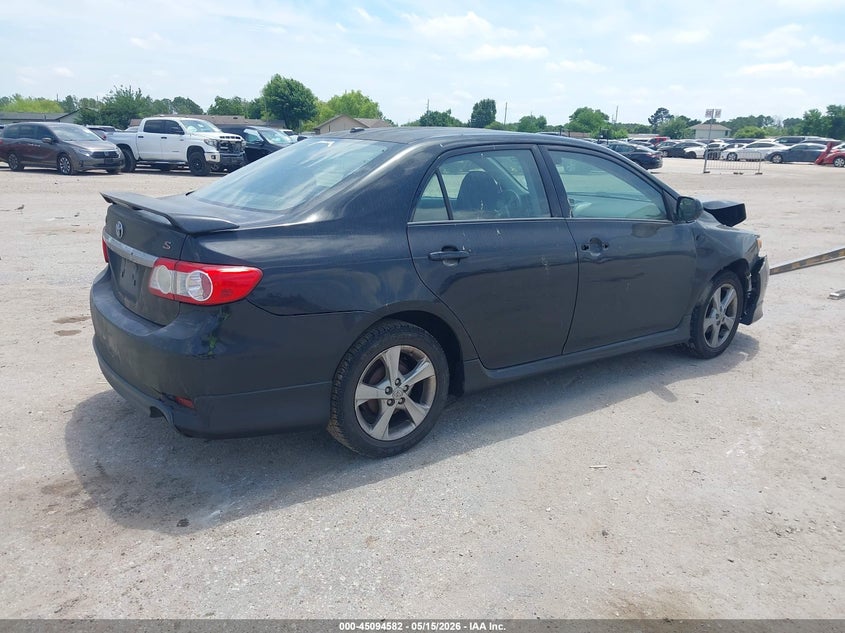 Vin: 2t1bu4ee0cc755636, lot: 45592149, toyota corolla s 20124